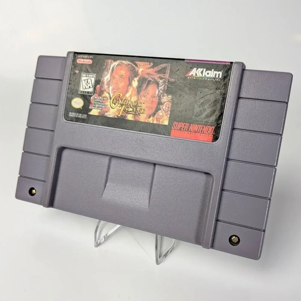 Cutthroat Island - Authentic and Tested - SNES